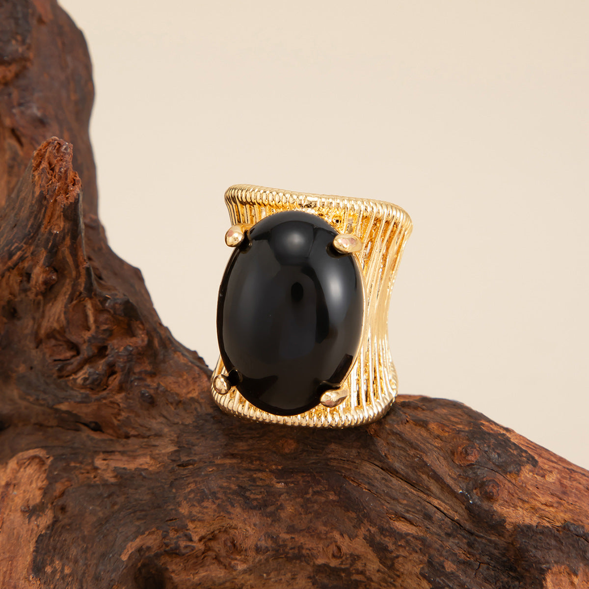 Resin Geometric Ring