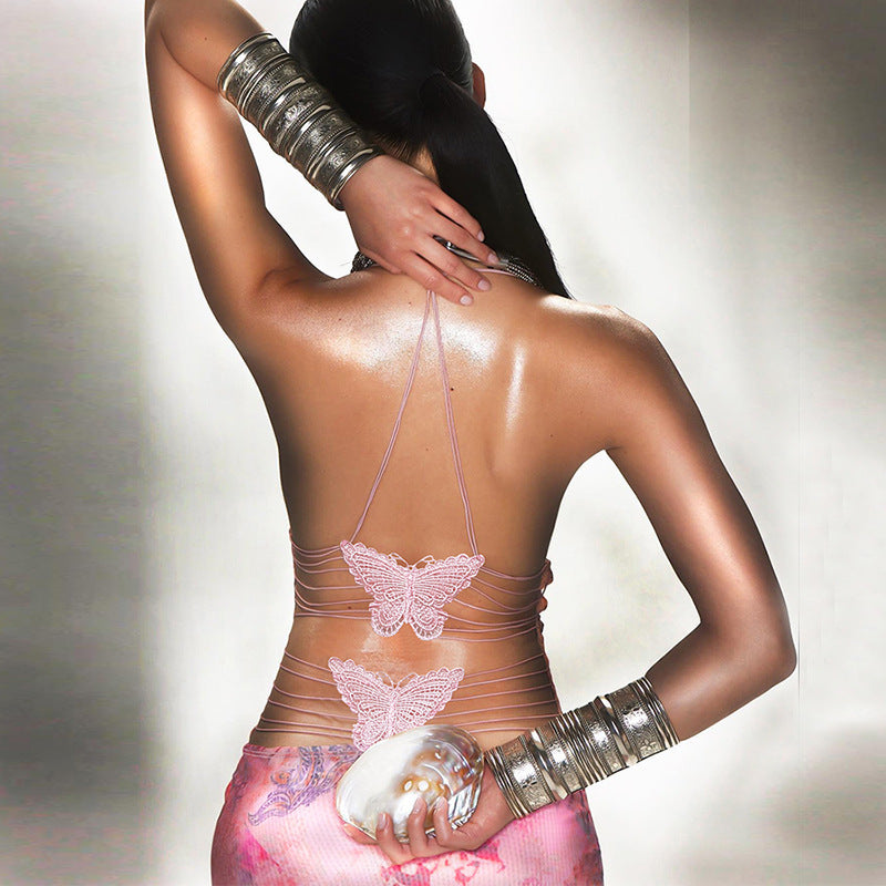 Butterfly Silk Dress