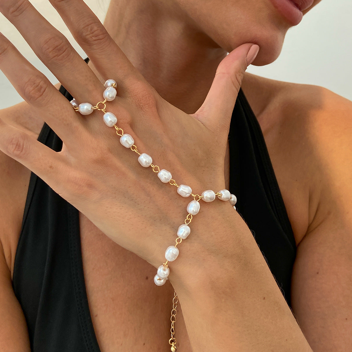 Pearl Beaded Bracelet