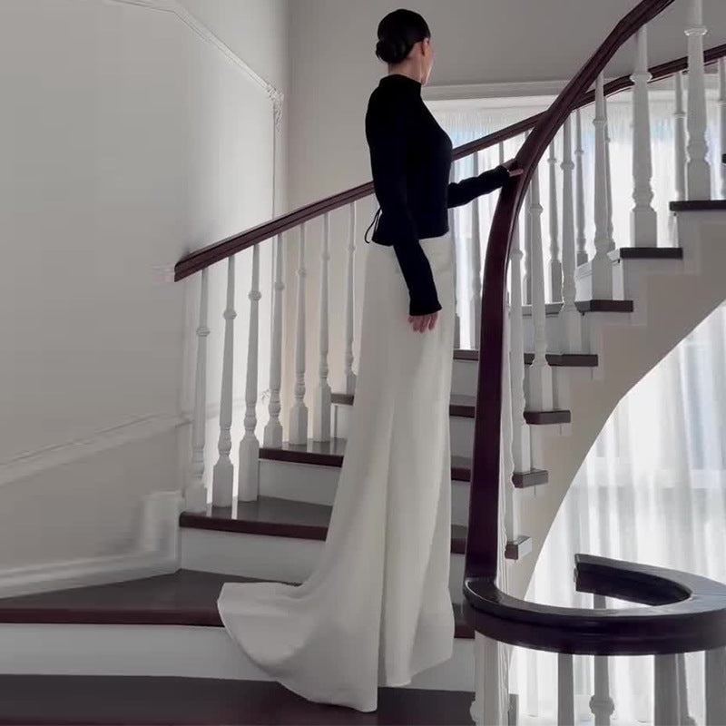 Contrast Slimming Suit