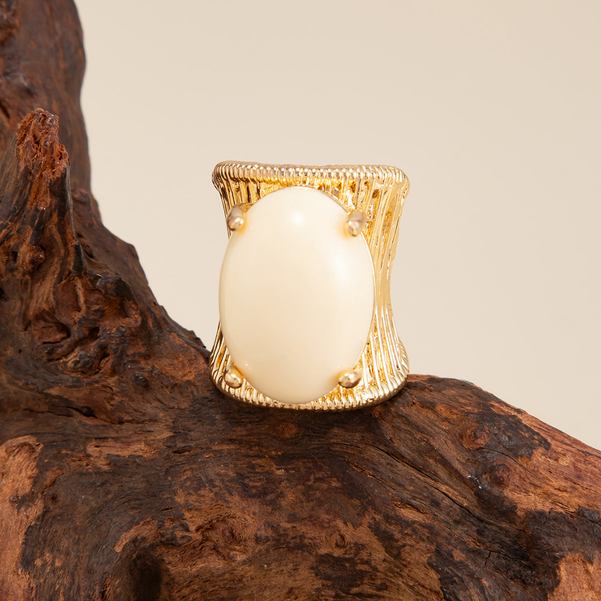 Resin Geometric Ring