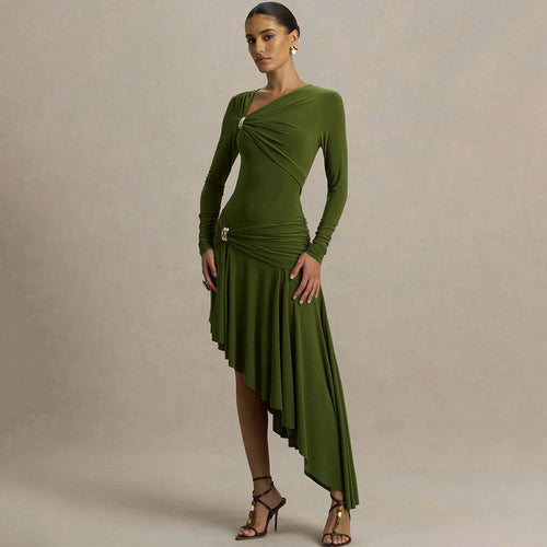 Asymmetrical  Long Dress