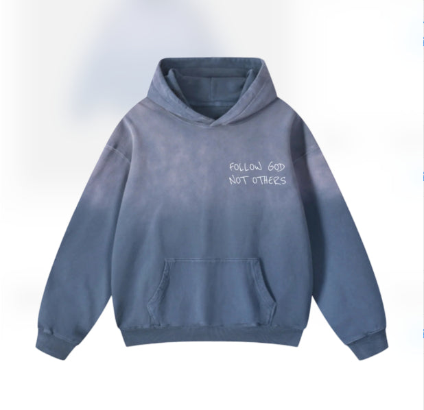 Mottled Wash Hoodie